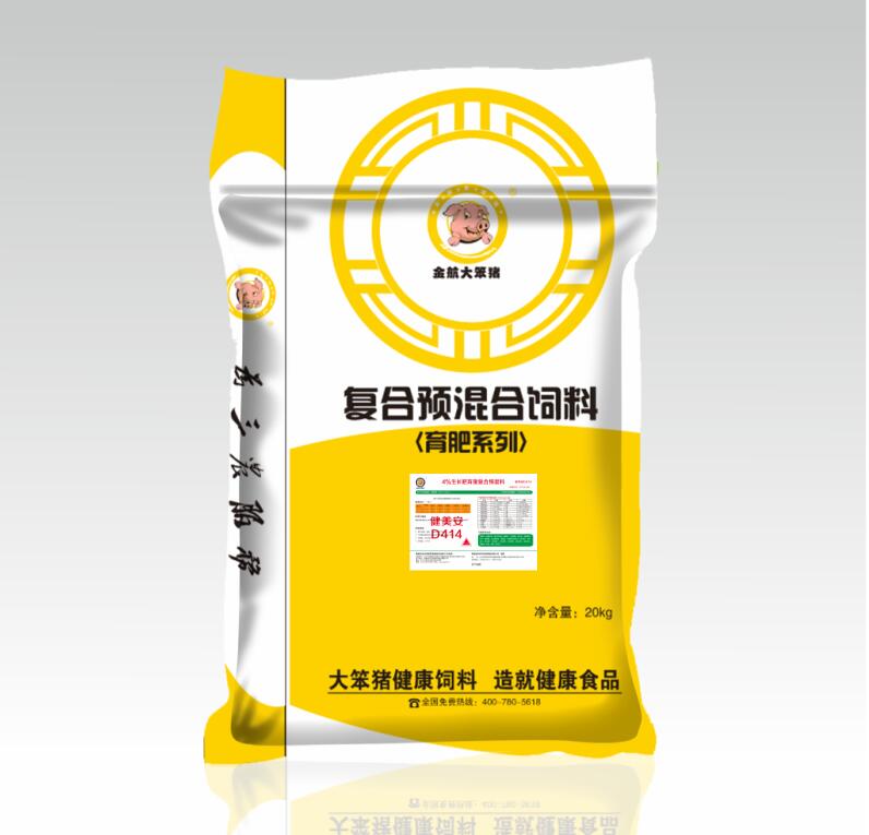 育豬料>健美安D414 4%強化大豬料